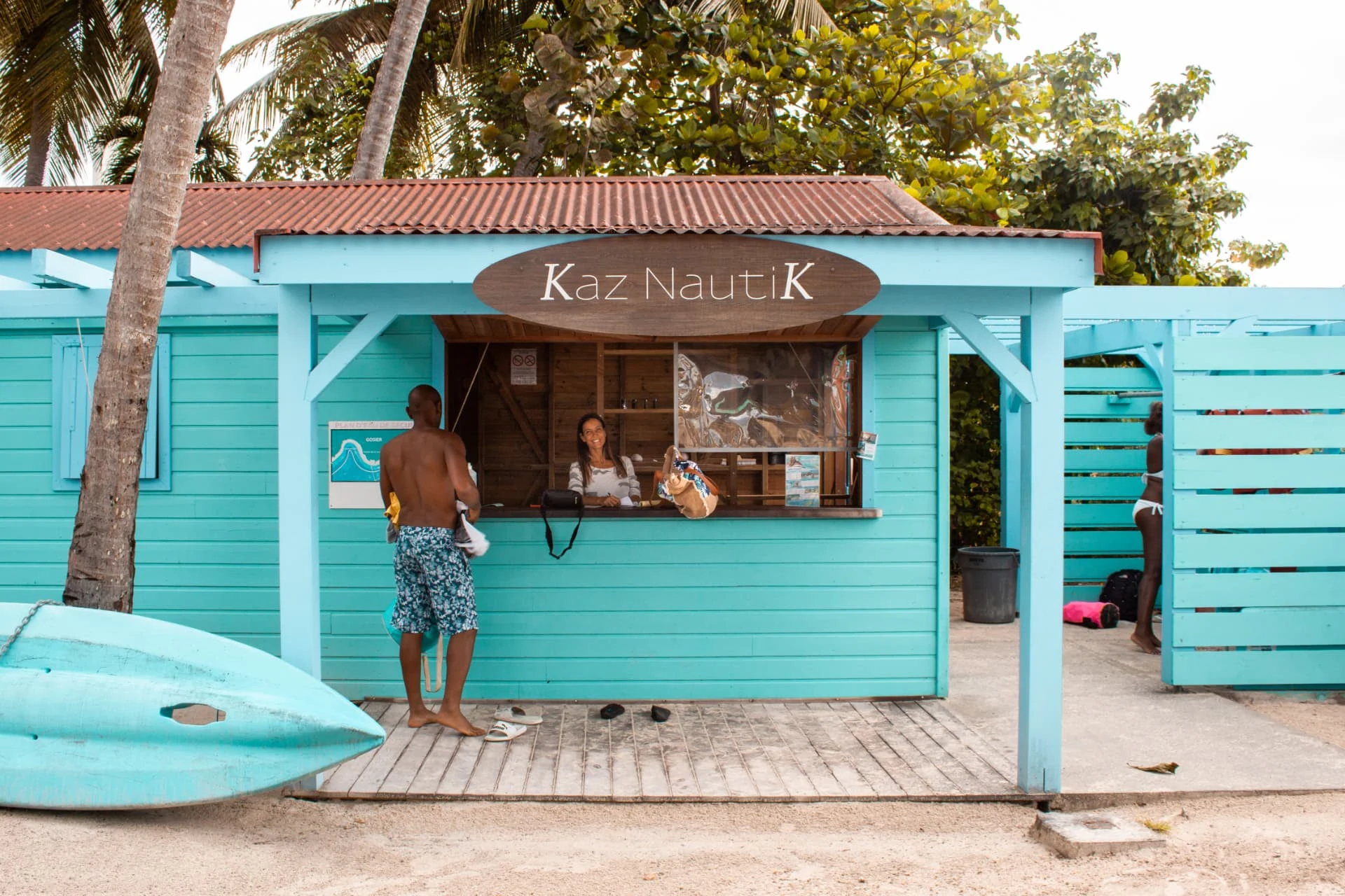 Kaz NautiK, base nautique de Créole Beach au Gosier